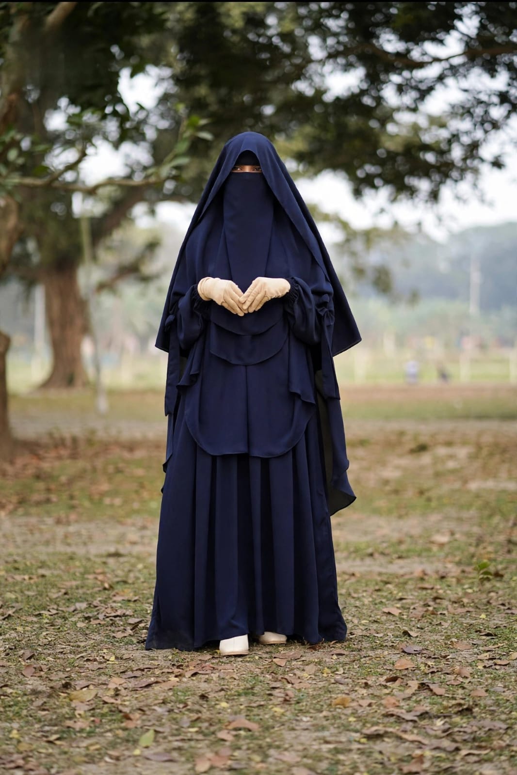 Atika set navy blue